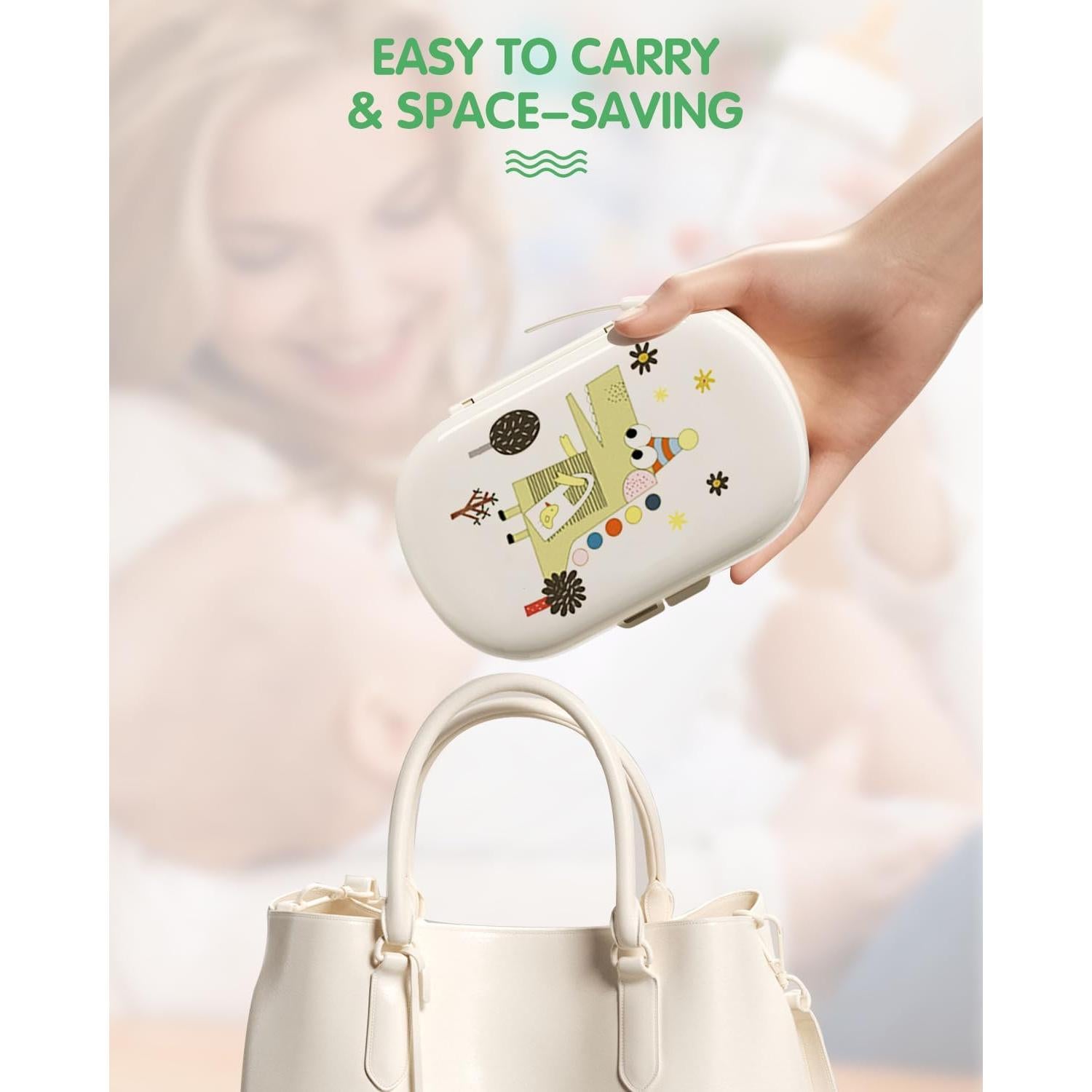 Set de Cepillos para Biberones 7 en 1 FURNIPLAS Verde