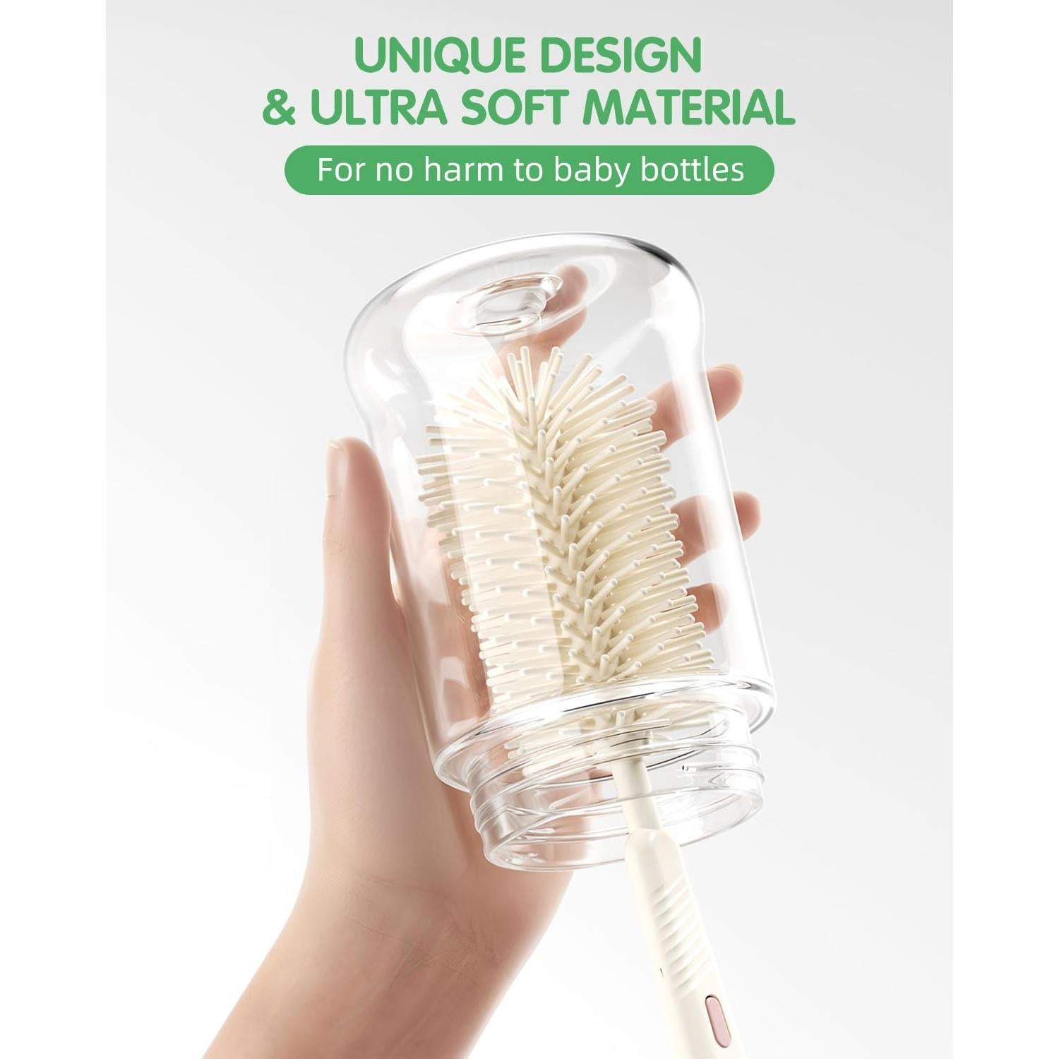 Set de Cepillos para Biberones 7 en 1 FURNIPLAS Verde