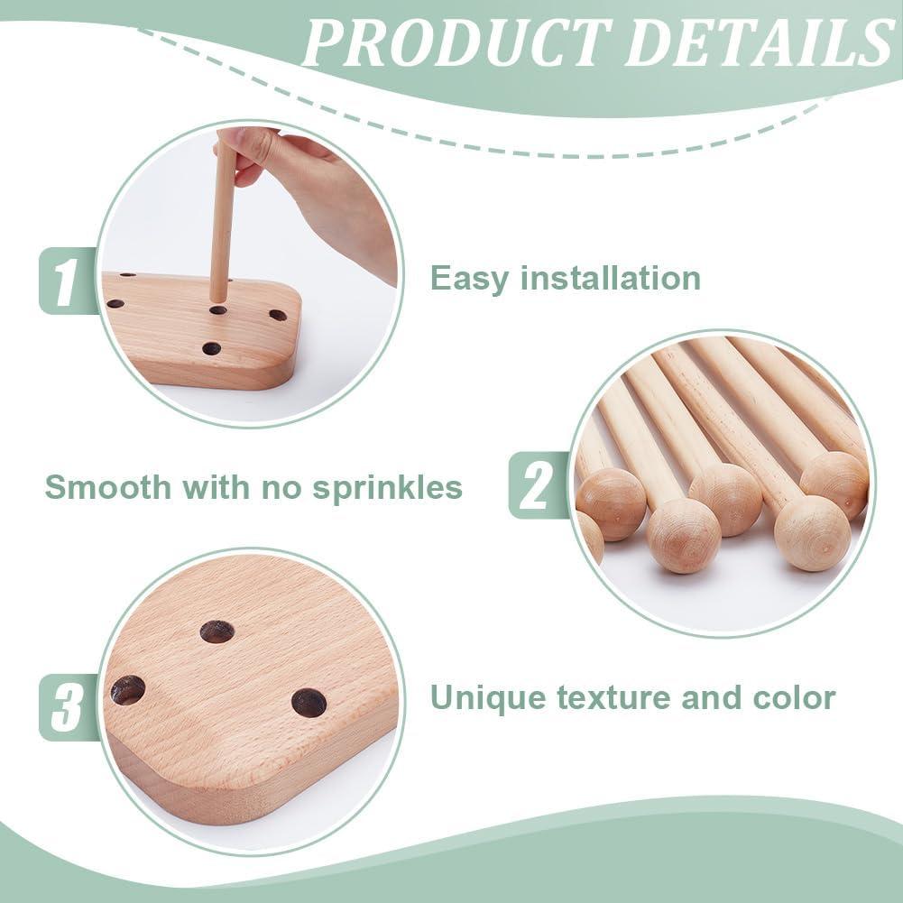 Soporte para Secar Bolsas Reutilizables BENECREAT 100x150x319mm