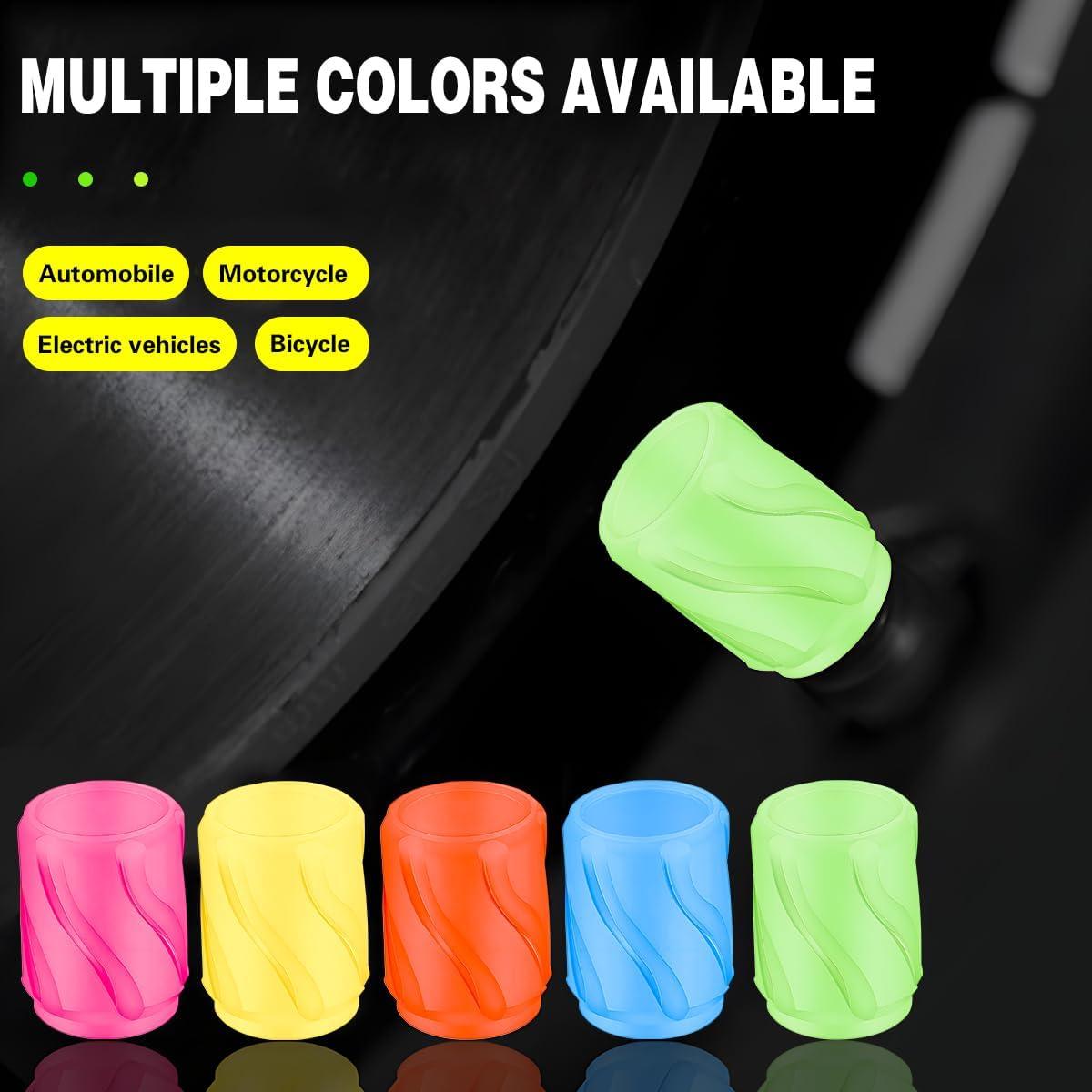 Tapas de Válvula de Neumático Mandark 12PCS Rosa Universal