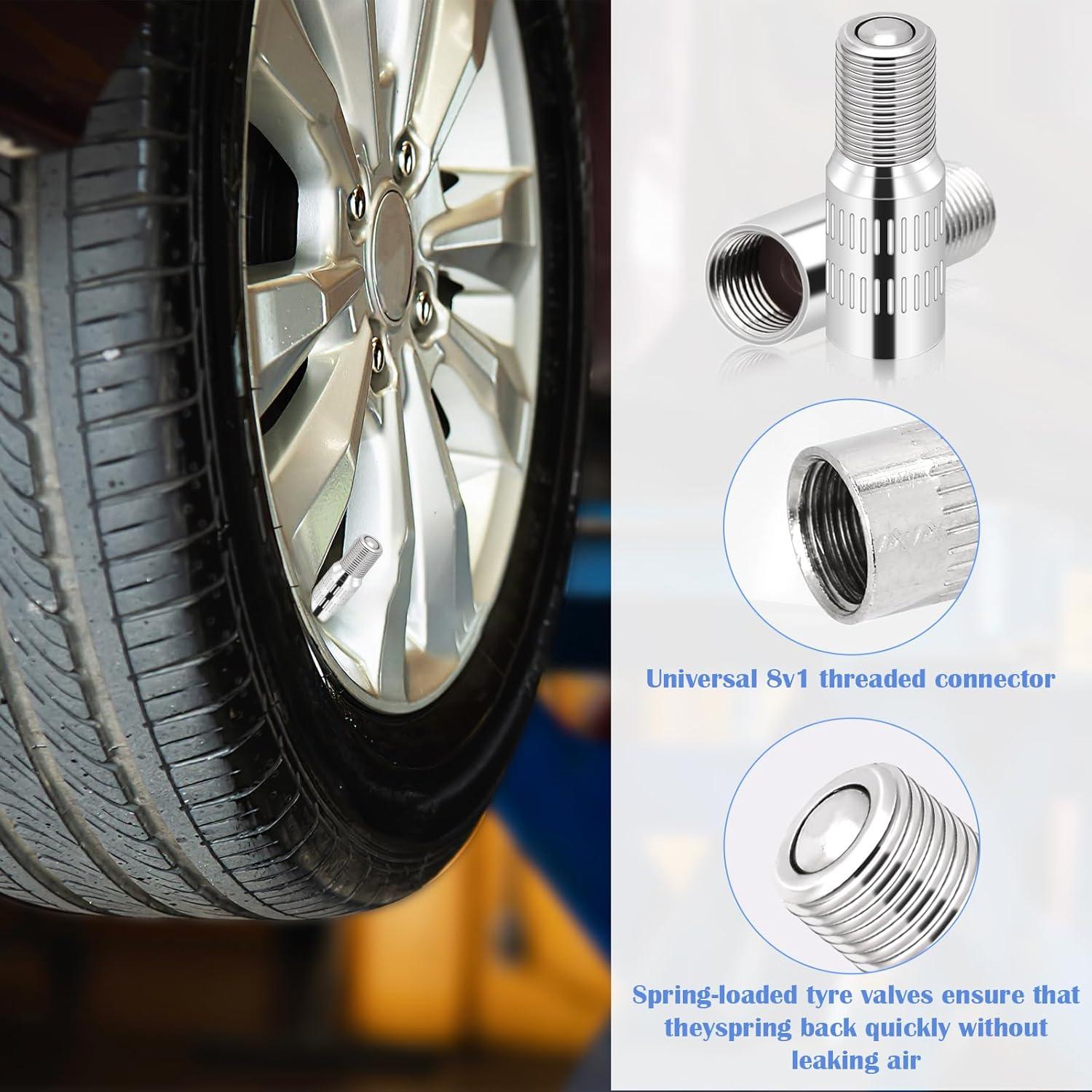 Extensiones de Válvula de Neumático KALIONE 4 Pcs 2.7cm