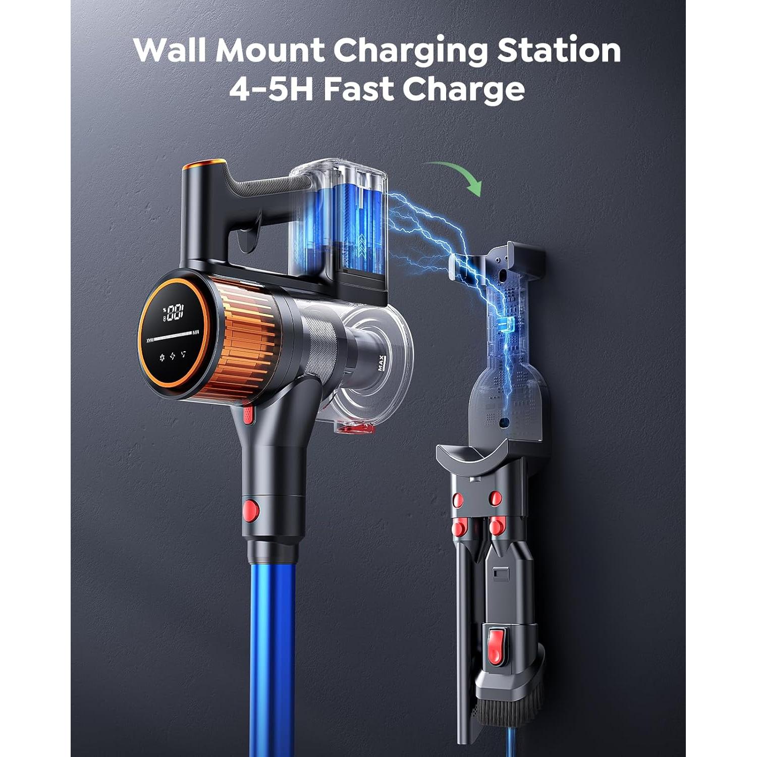 Aspiradora Inalámbrica SunSare US-X9 550W 60min Autoportante