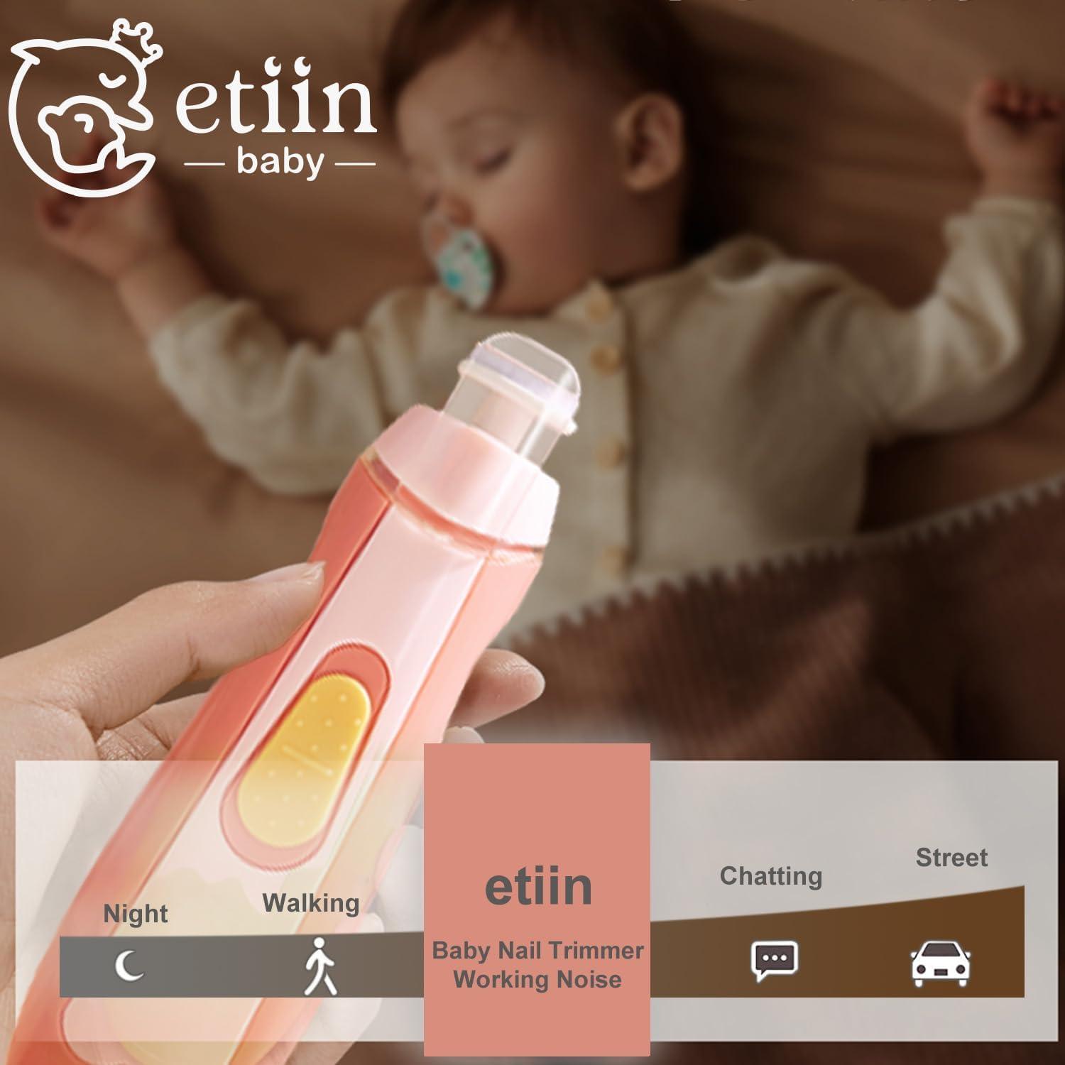 Cortador de Uñas Eléctrico Etiin para Bebés y Niños - 7 Cabezas