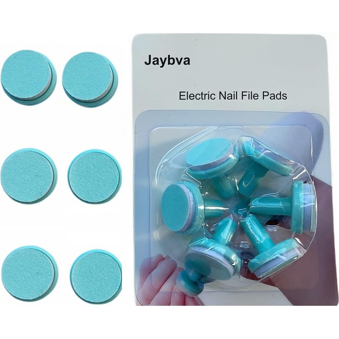 Almohadillas de Reemplazo Cortador de Uñas Bebé Jaybva 6PCS