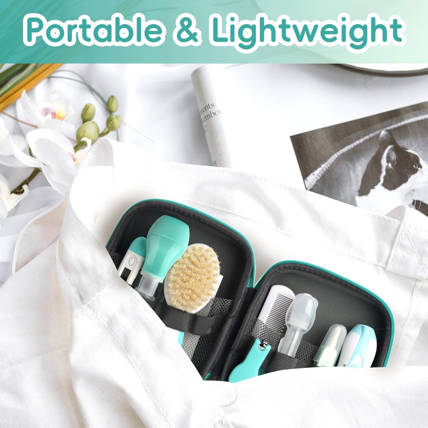 Kit de Cuidado para Bebés WXA 20 Piezas Cortador de Uñas Eléctrico