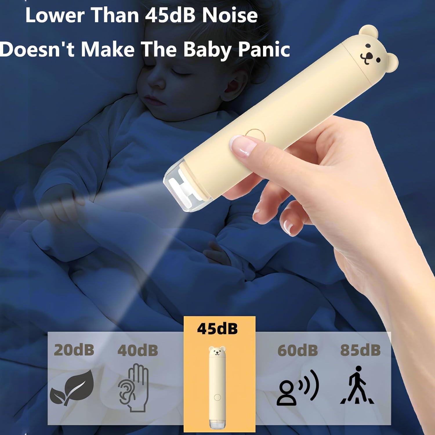 Cortador de Uñas Eléctrico Recargable PINjiaju con 6 Cabezas