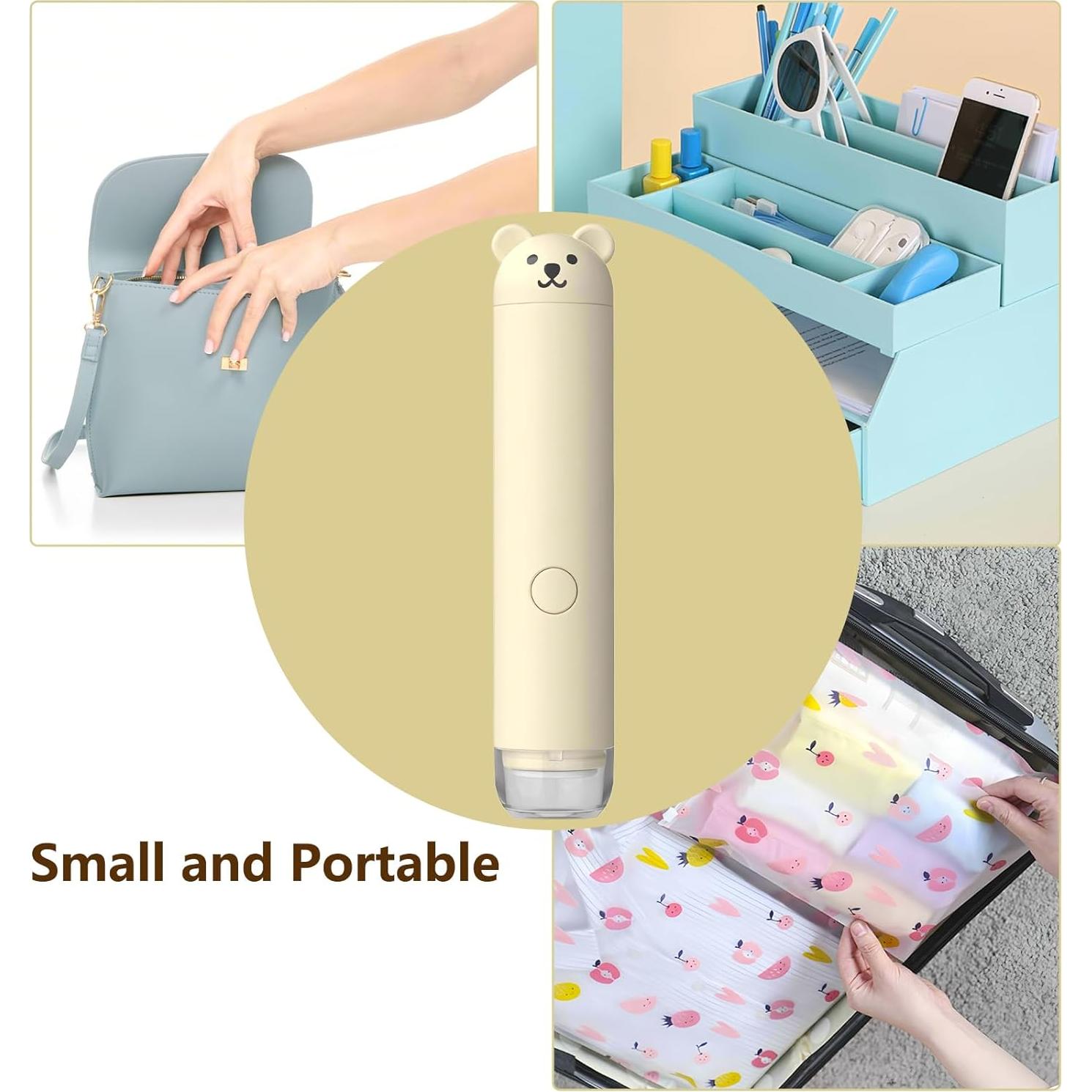 Cortador de Uñas Eléctrico Recargable PINjiaju con 6 Cabezas