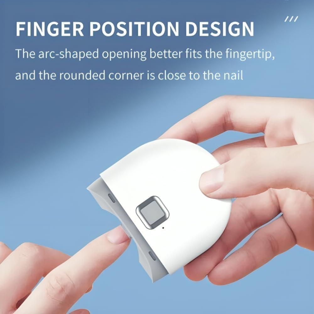 Cortador de Uñas Eléctrico Automático Samo, 2 Velocidades, USB