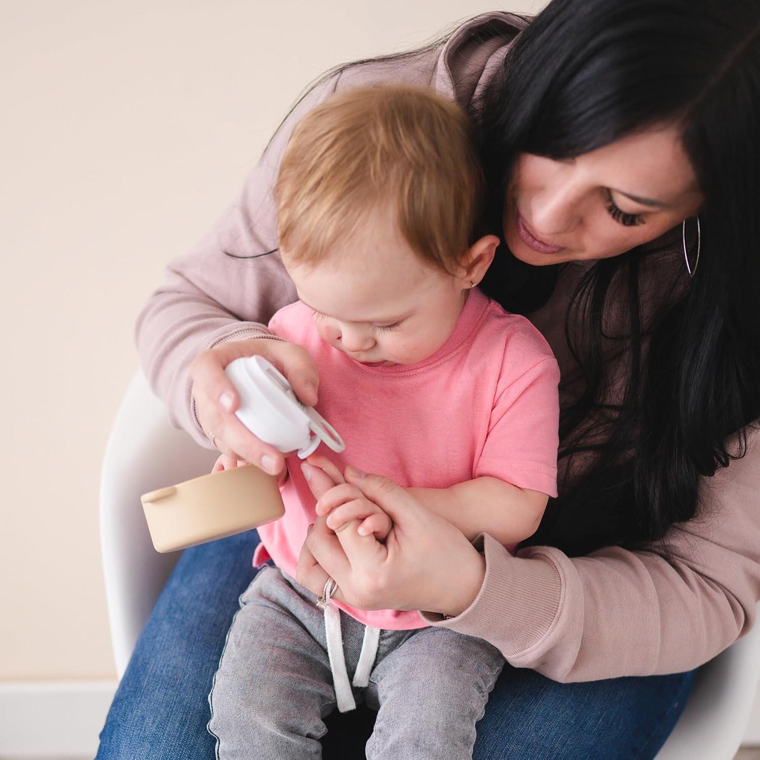 Cortador de Uñas Eléctrico para Bebés Comfort Care - Lima con Lupa