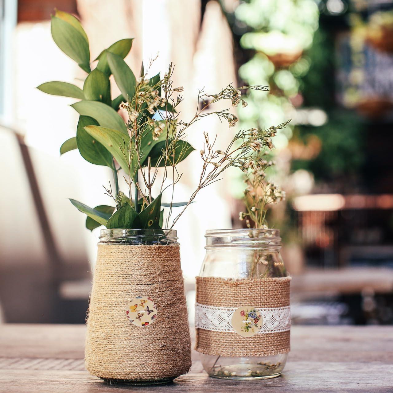 Botones de Madera ULTNICE Flores 20mm 100pcs Decorativos