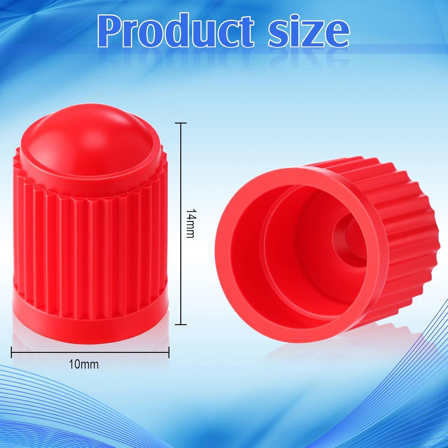 Outus 20 Tapas de Válvula de Neumático Multicolor para Vehículos