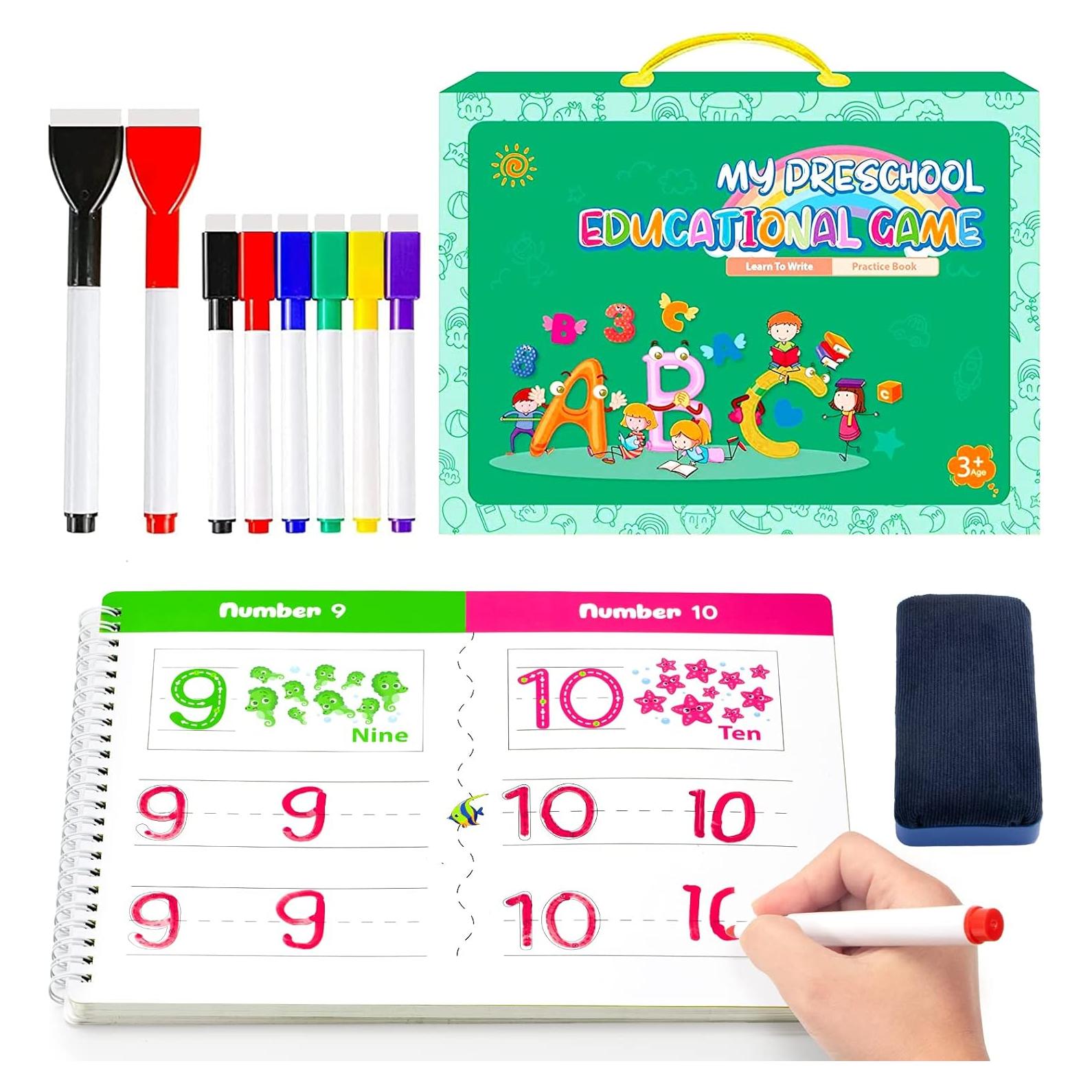 Libro de Trazado de Letras Lrathenk para Niños 3-6 Años