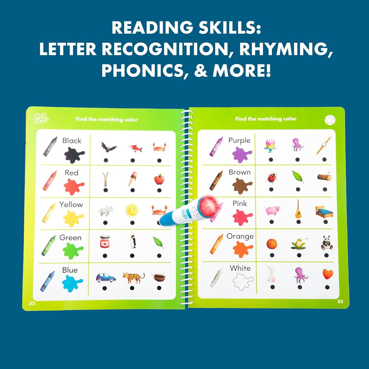 Cuaderno de Lectura Pre-K Educational Insights con Lápiz Interactivo