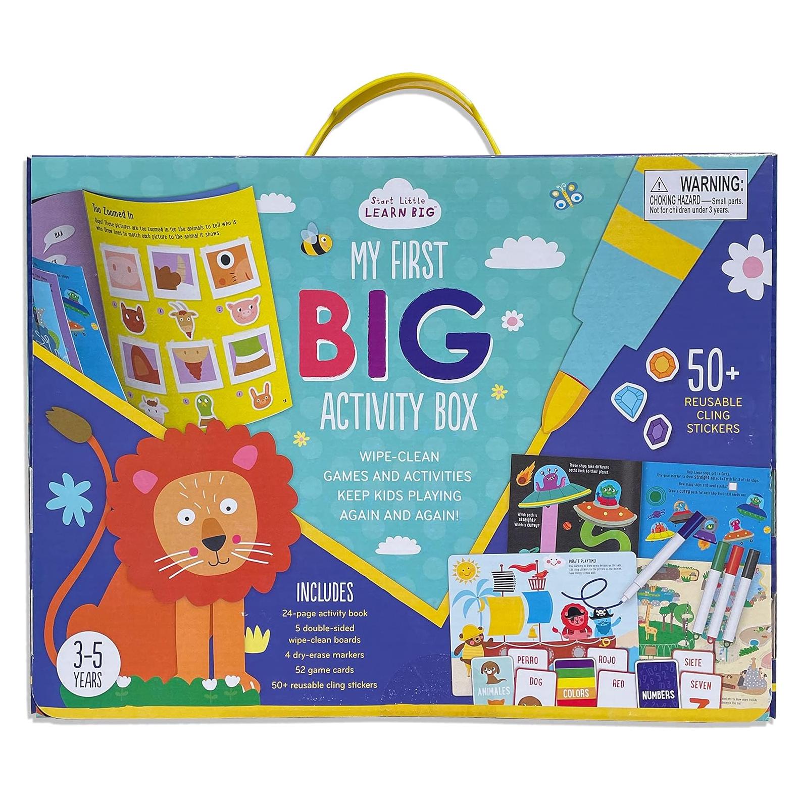 Caja de Actividades Parragon para Niños 3 a 5 Años - 24 Páginas