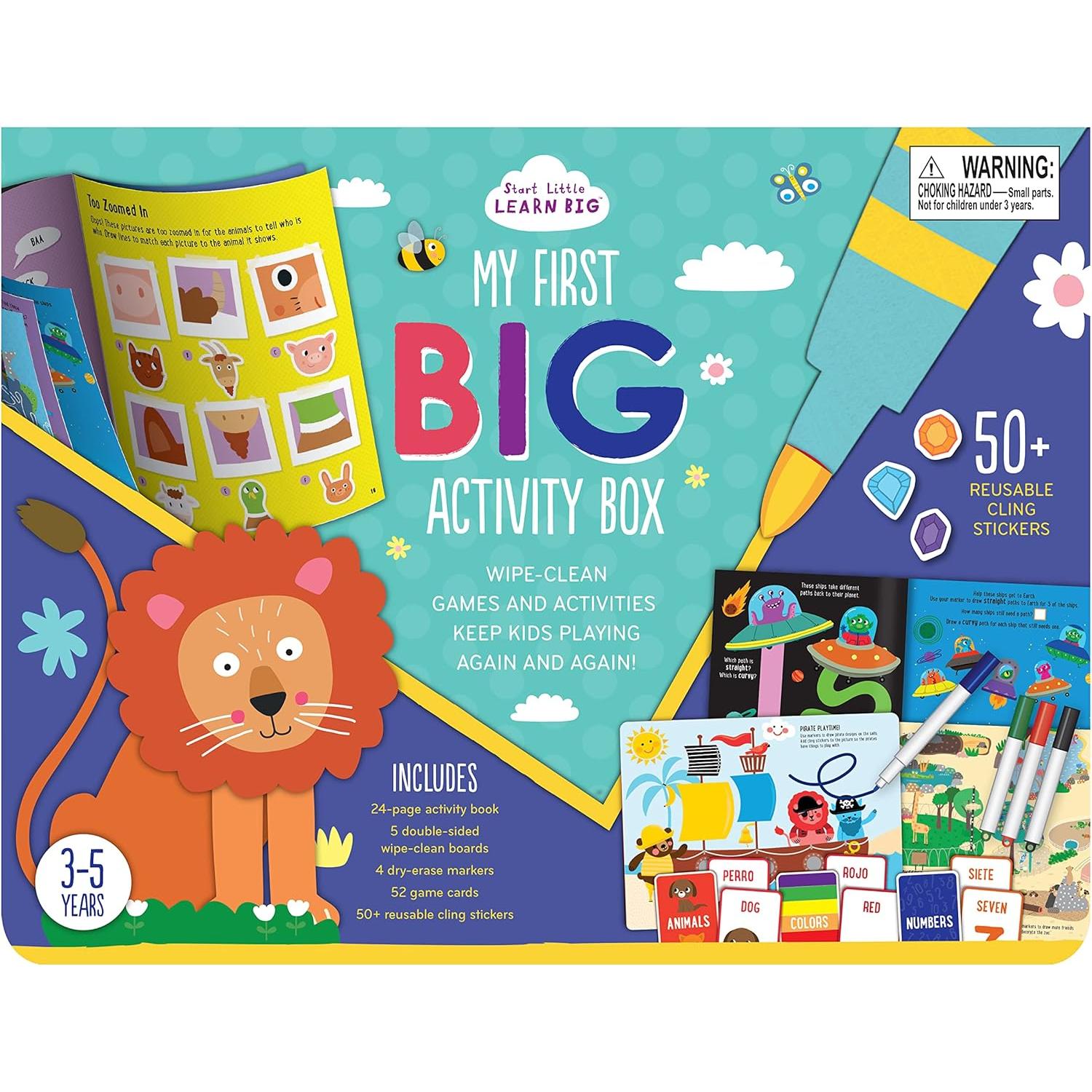 Caja de Actividades Parragon para Niños 3 a 5 Años - 24 Páginas