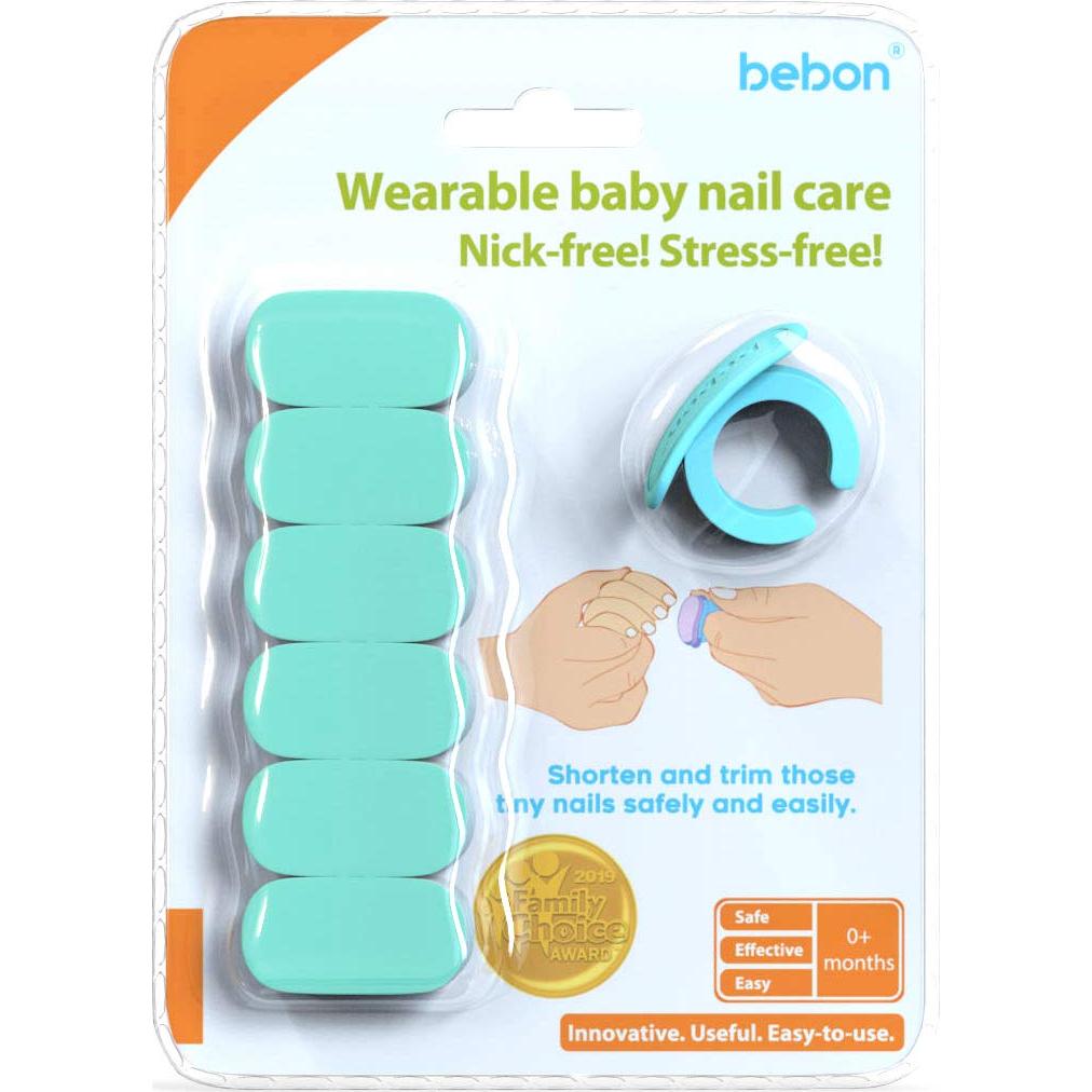 Set de Cuidado de Uñas para Bebés Bebon 0-6 Meses