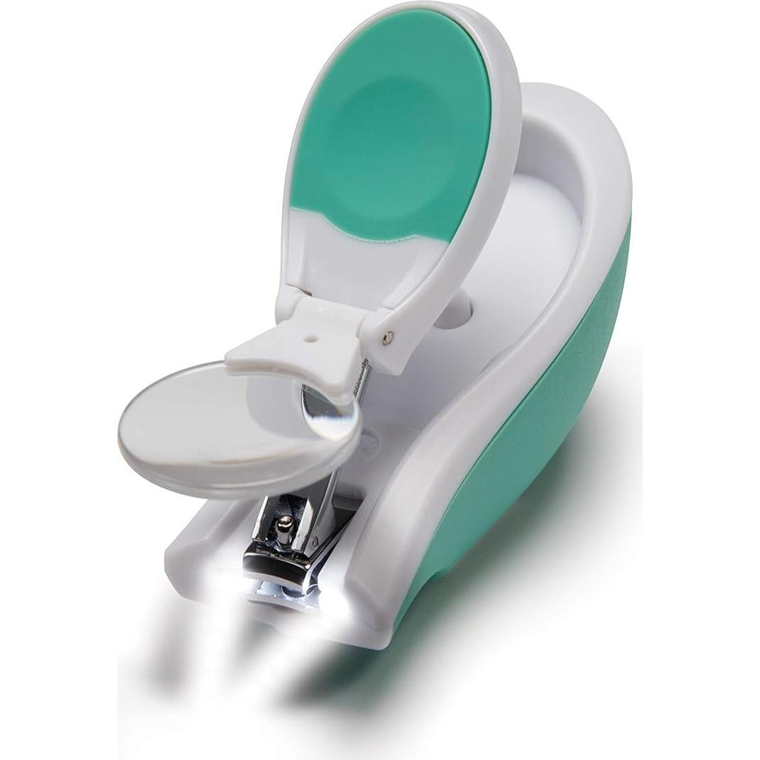 Cortauñas Light Zoom Safety 1st con Lupa y Luz LED