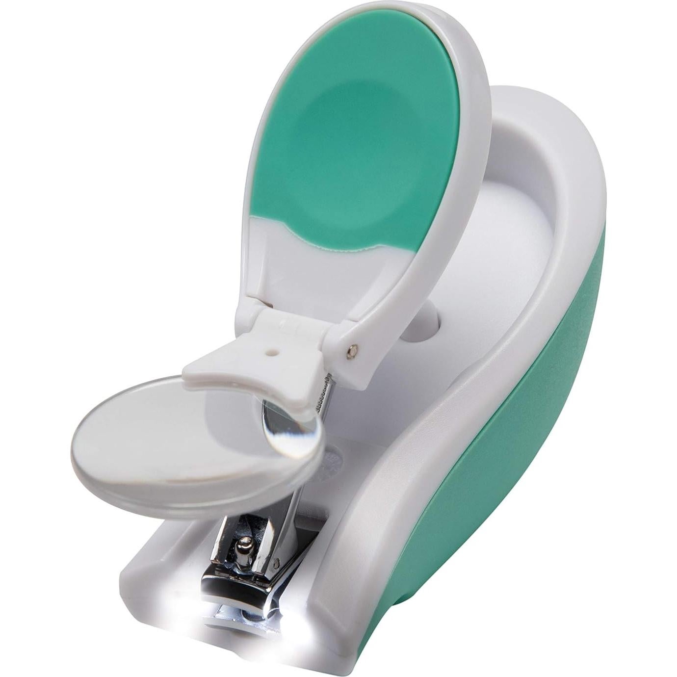 Cortauñas Light Zoom Safety 1st con Lupa y Luz LED