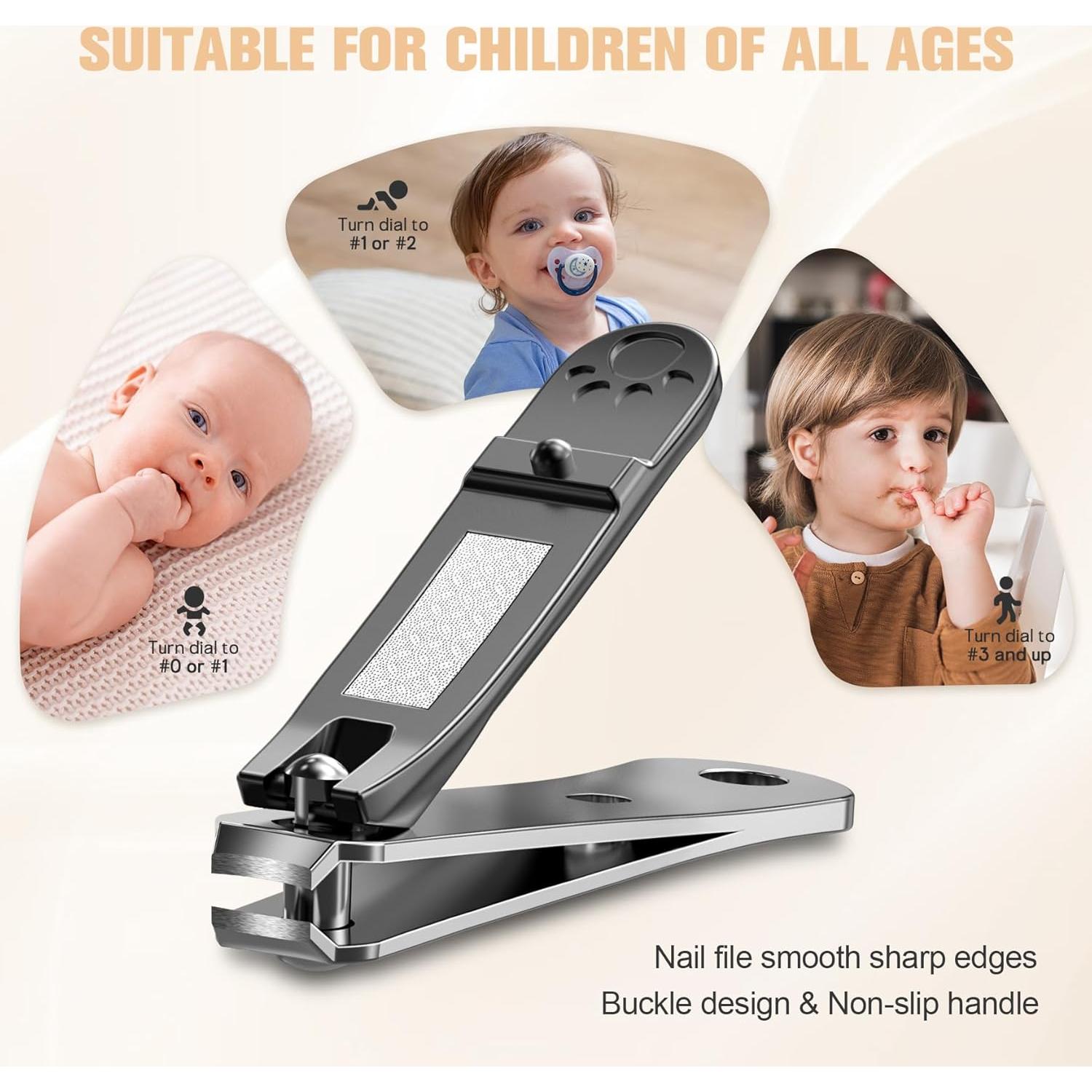 Cortauñas para Bebés FERYES - Herramienta Segura y Precisa