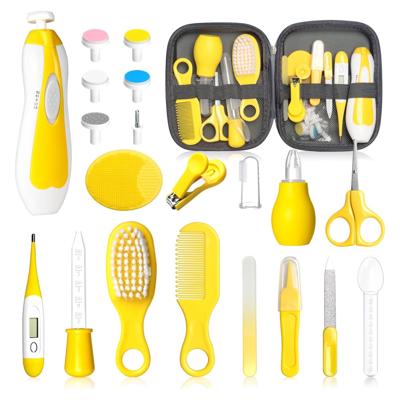 Kit de Cuidado para Bebés Esonto 21 Piezas Amarillo