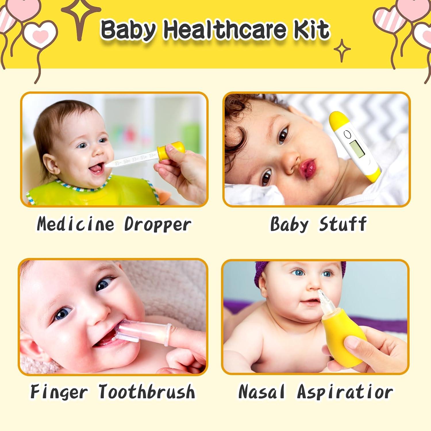 Kit de Cuidado para Bebés Esonto 21 Piezas Amarillo