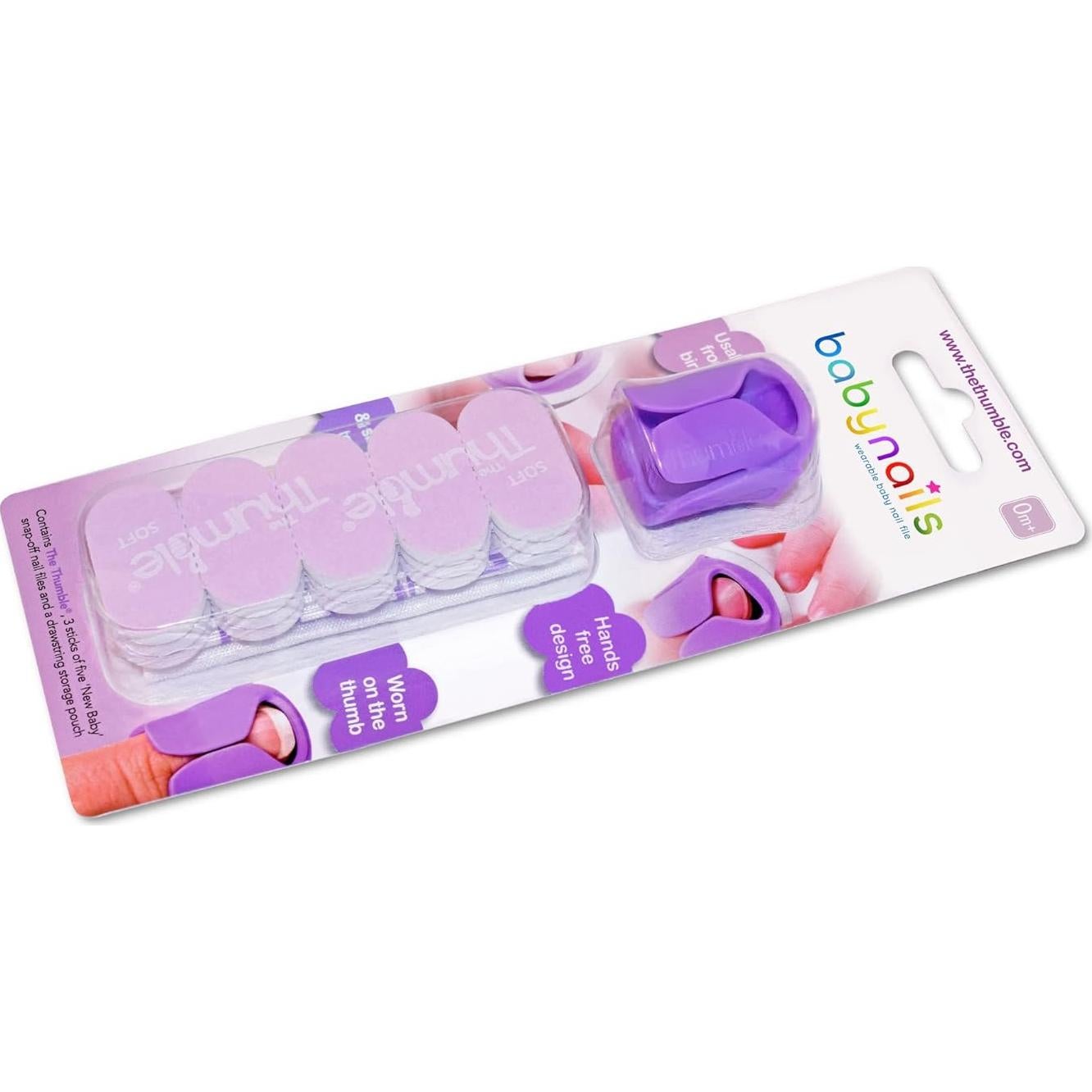 Baby Nails Thumble - Set de Cuidado de Uñas para Recién Nacidos