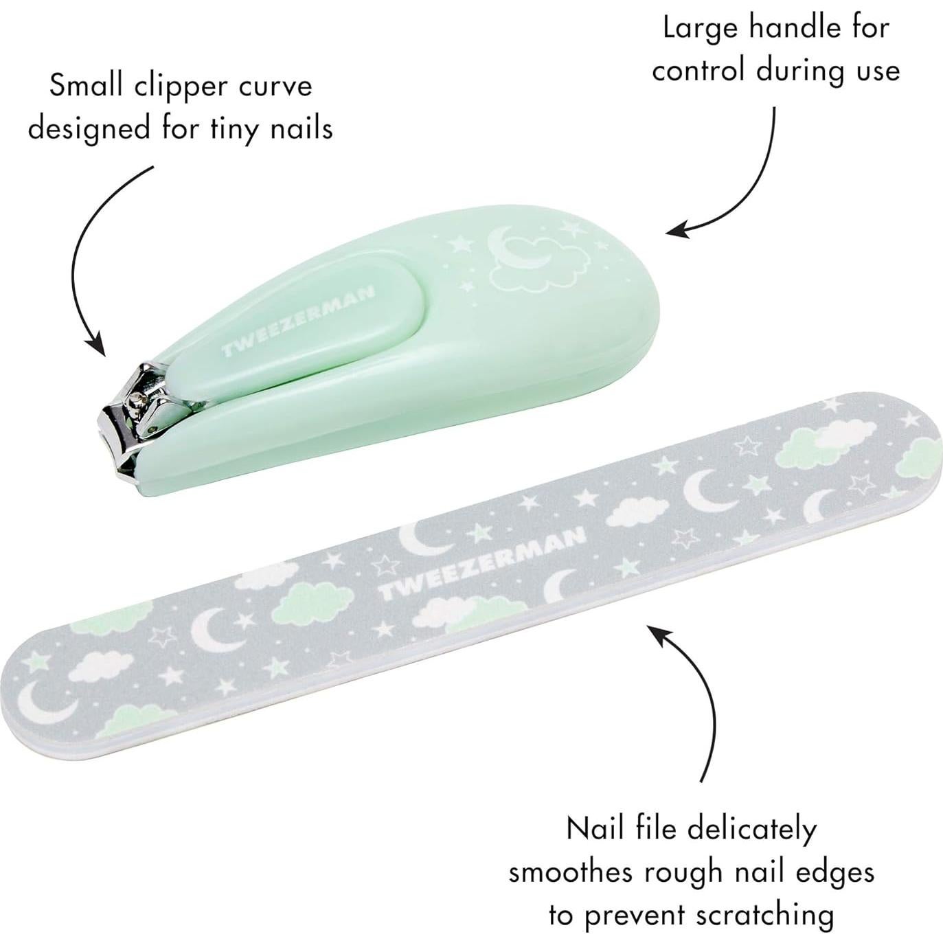 Cortauñas para Bebé Tweezerman 3065-R con Lima de Oso