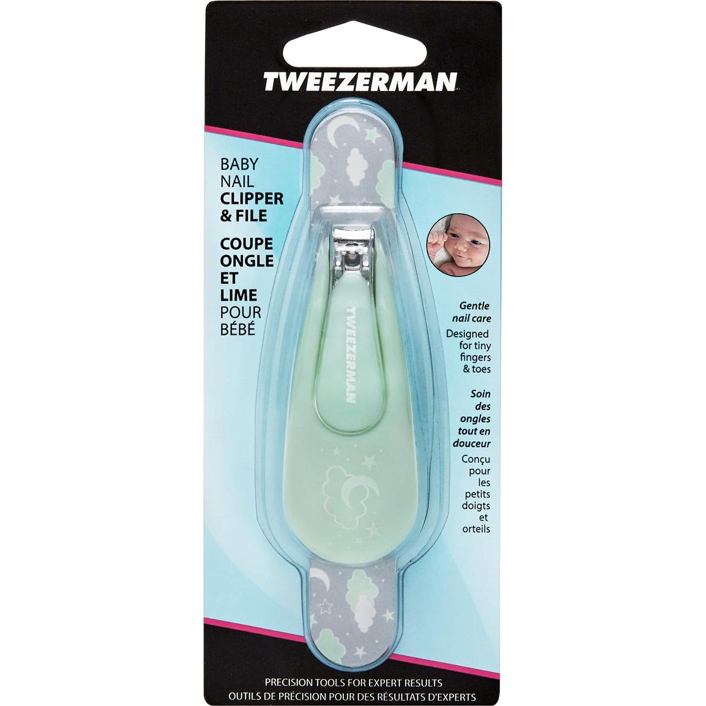 Cortauñas para Bebé Tweezerman 3065-R con Lima de Oso