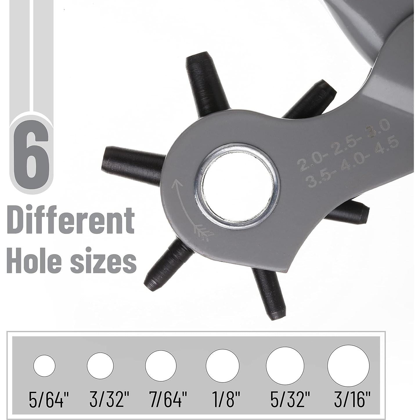 Herramienta de Perforación de Agujeros de Cuero UNCO LHP01