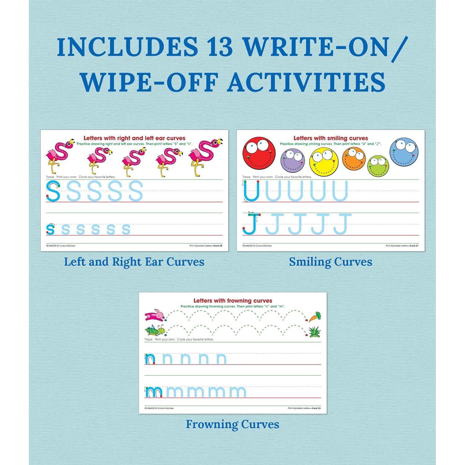 Letras del Alfabeto para Imprimir Key Education 26 pcs 14x21 cm