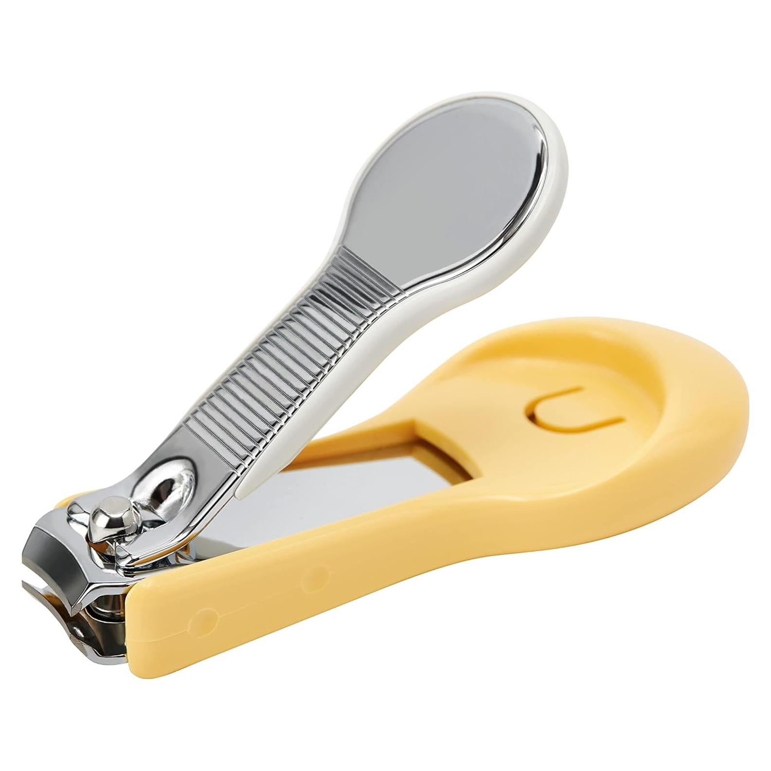 Cortauñas para Bebés Pigeon con Estuche 9+ Meses Amarillo