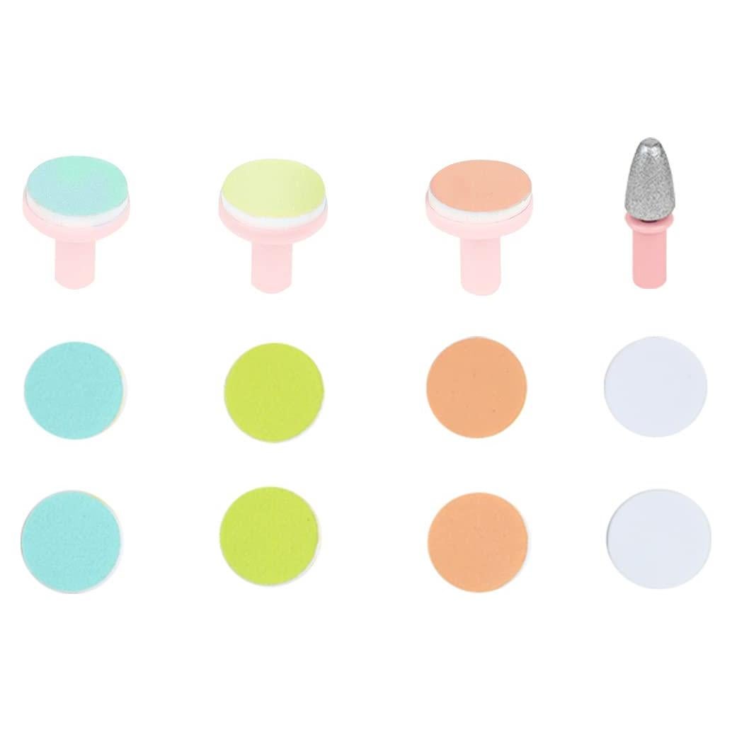 Pads de Reemplazo para Lima Eléctrica de Uñas Bebé Fansidi - 8 Pads de Lija