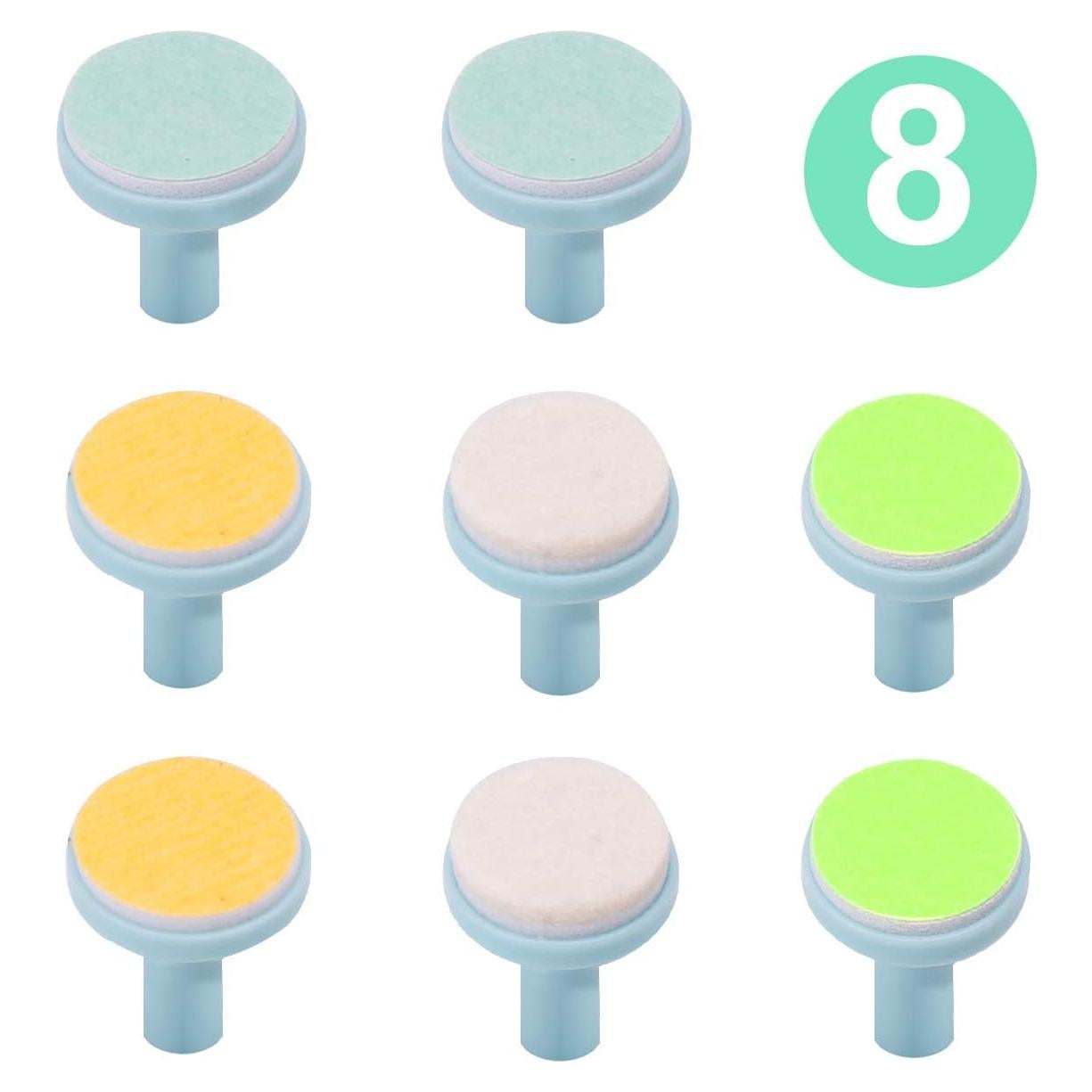 Pads de Reemplazo para Lima de Uñas de Bebé Consevisen - 8 Piezas