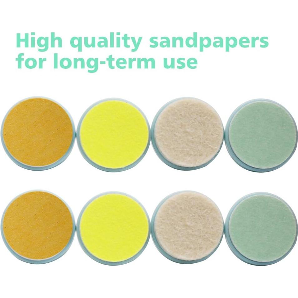 Pads de Reemplazo para Lima de Uñas de Bebé Consevisen - 8 Piezas