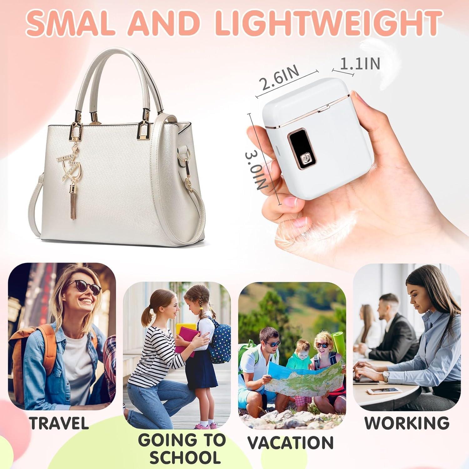 Cortador de Uñas Eléctrico Northlet con Luz LED - Blanco