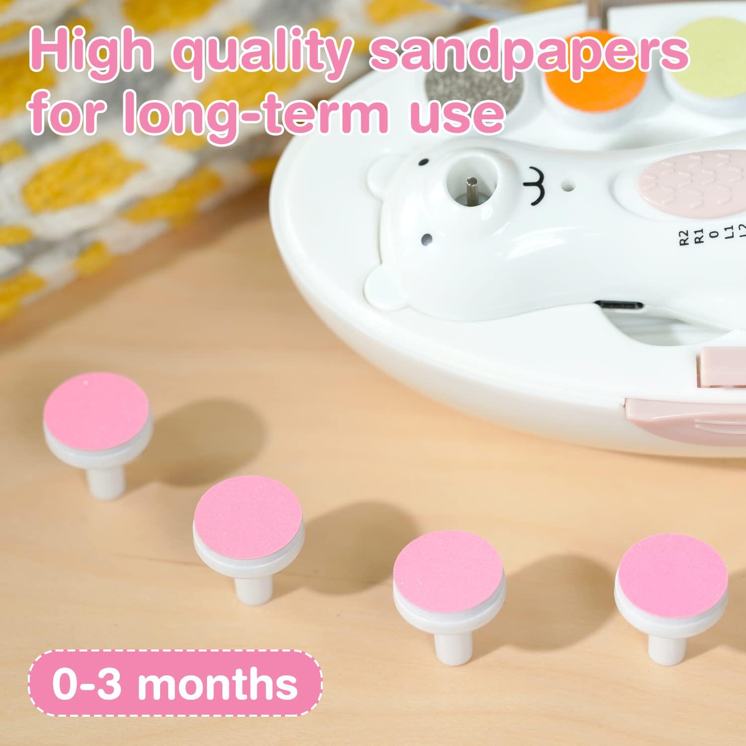 Almohadillas de Reemplazo Haakaa para Cortador de Uñas Bebé Rosa