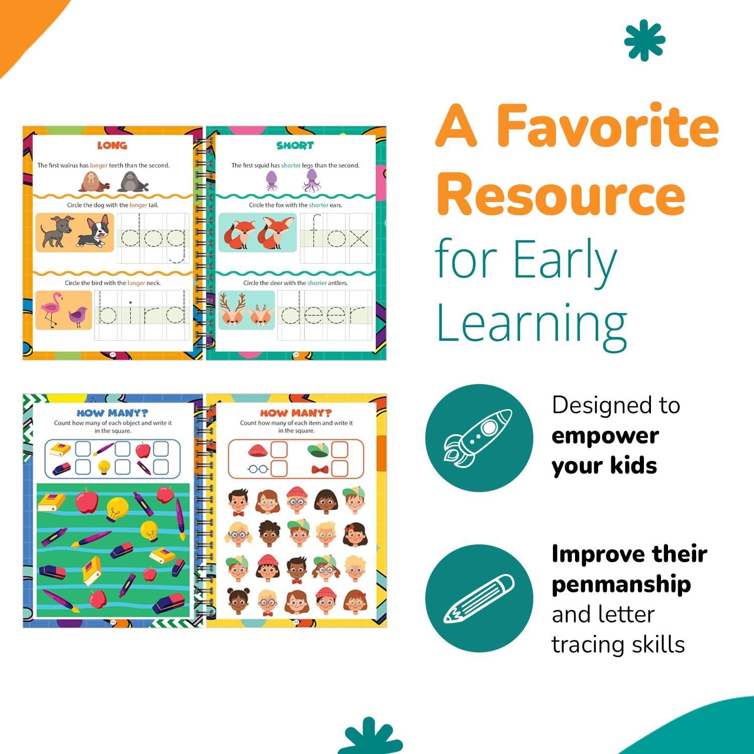 Kit de Actividades Educativas Channie Pre-K con Marcadores