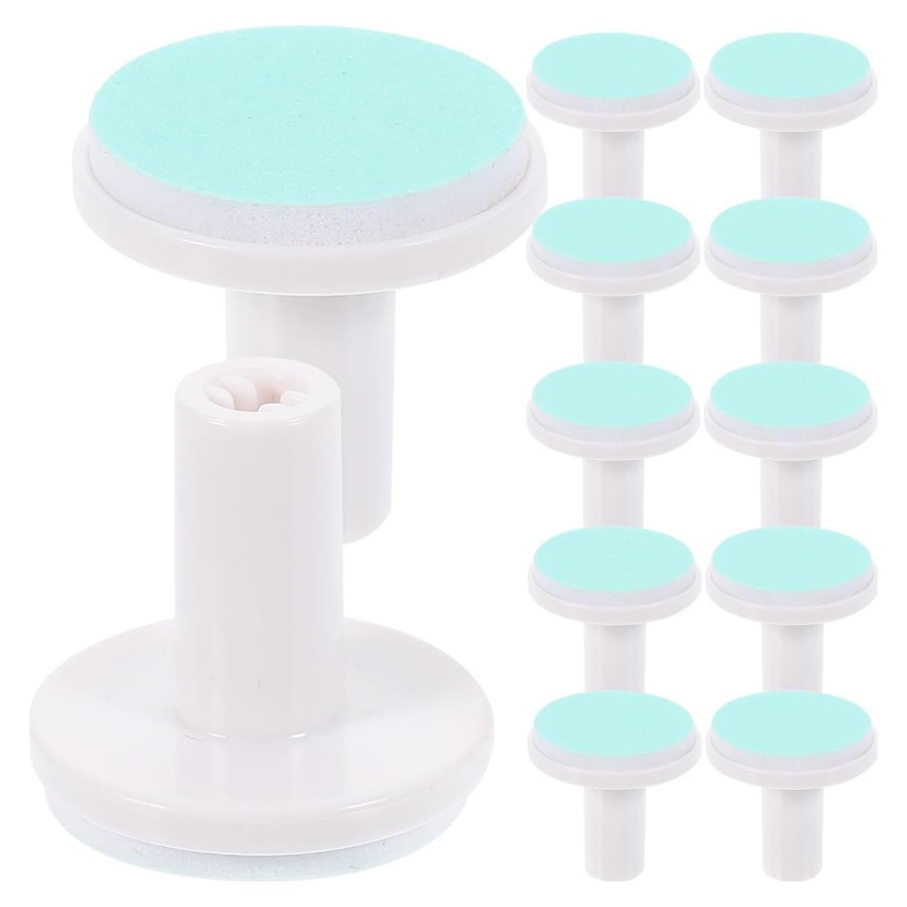 Didiseaon Almohadillas de Lima de Uñas para Bebés 12pcs