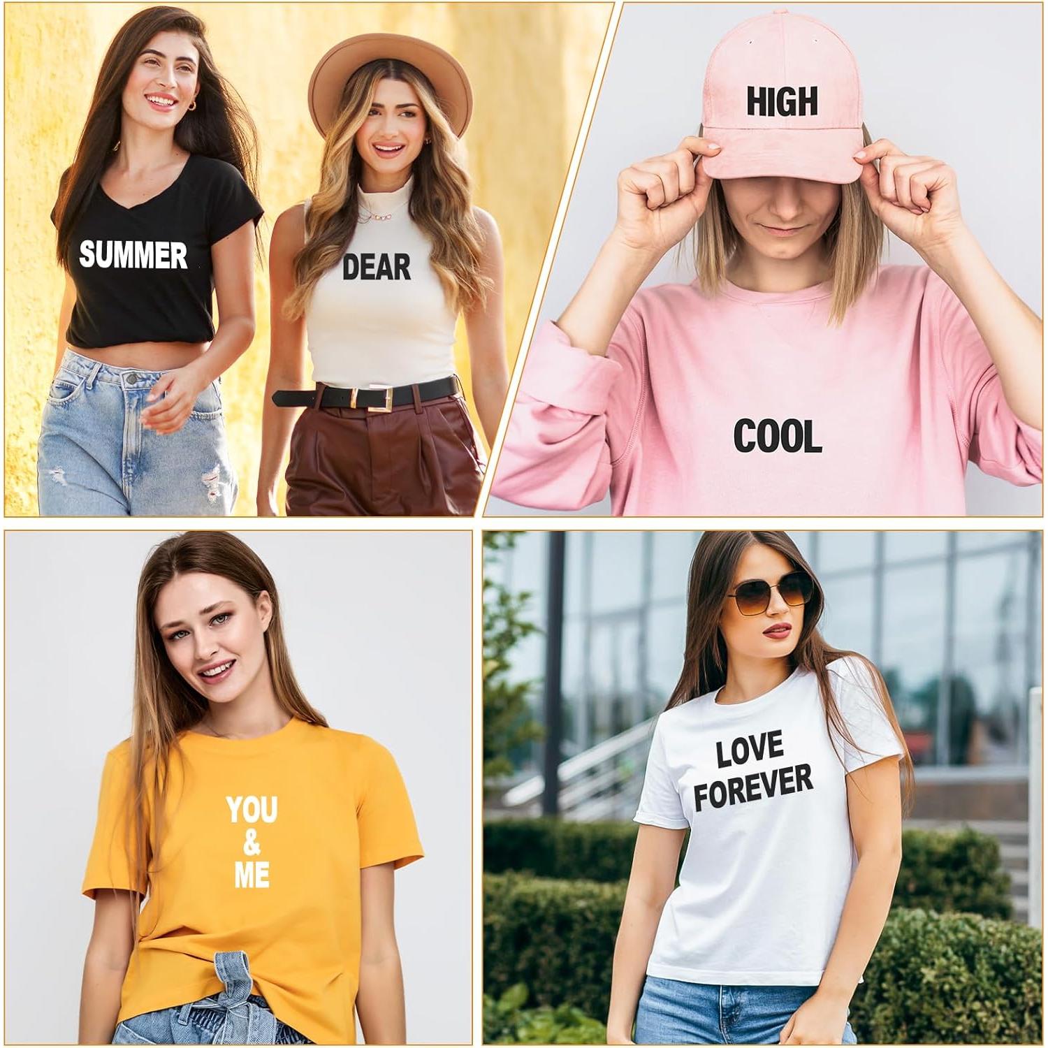 Letras y Números de Planchar Lucomb 2" PU 588 Piezas