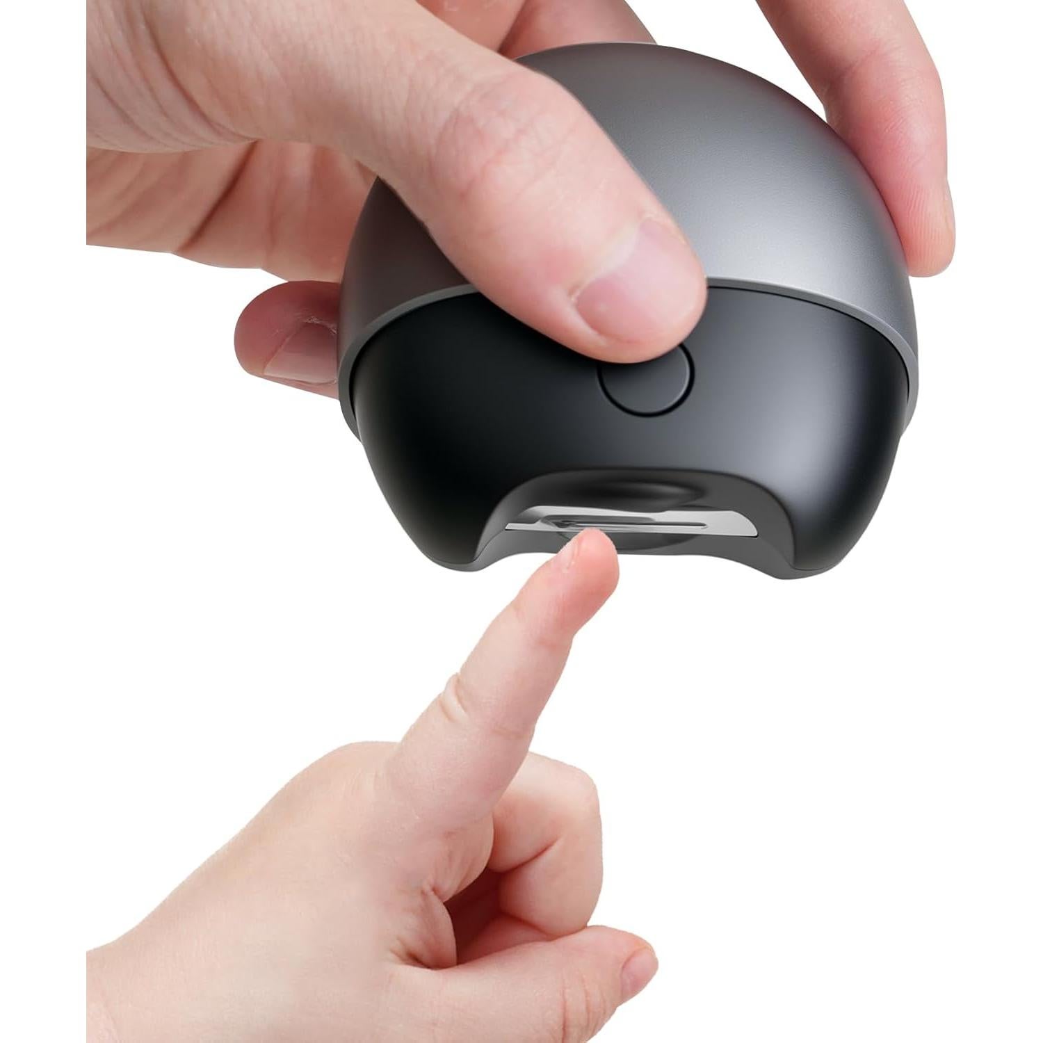 Cortador de Uñas Eléctrico RIRC C con Carga USB y 2 Velocidades