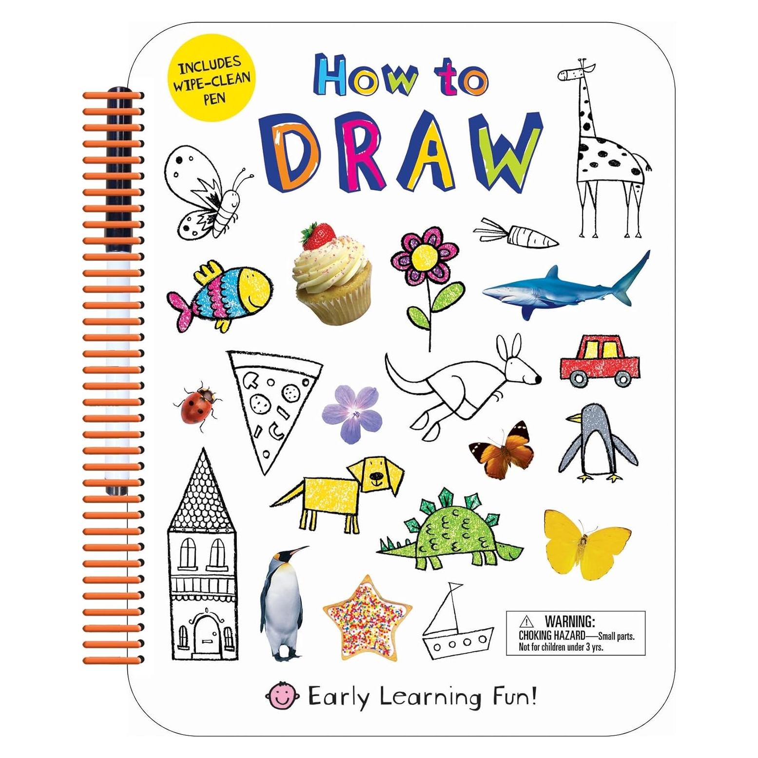 How to Draw: Includes Wipe-Clean Pen (Early Learning Fun)