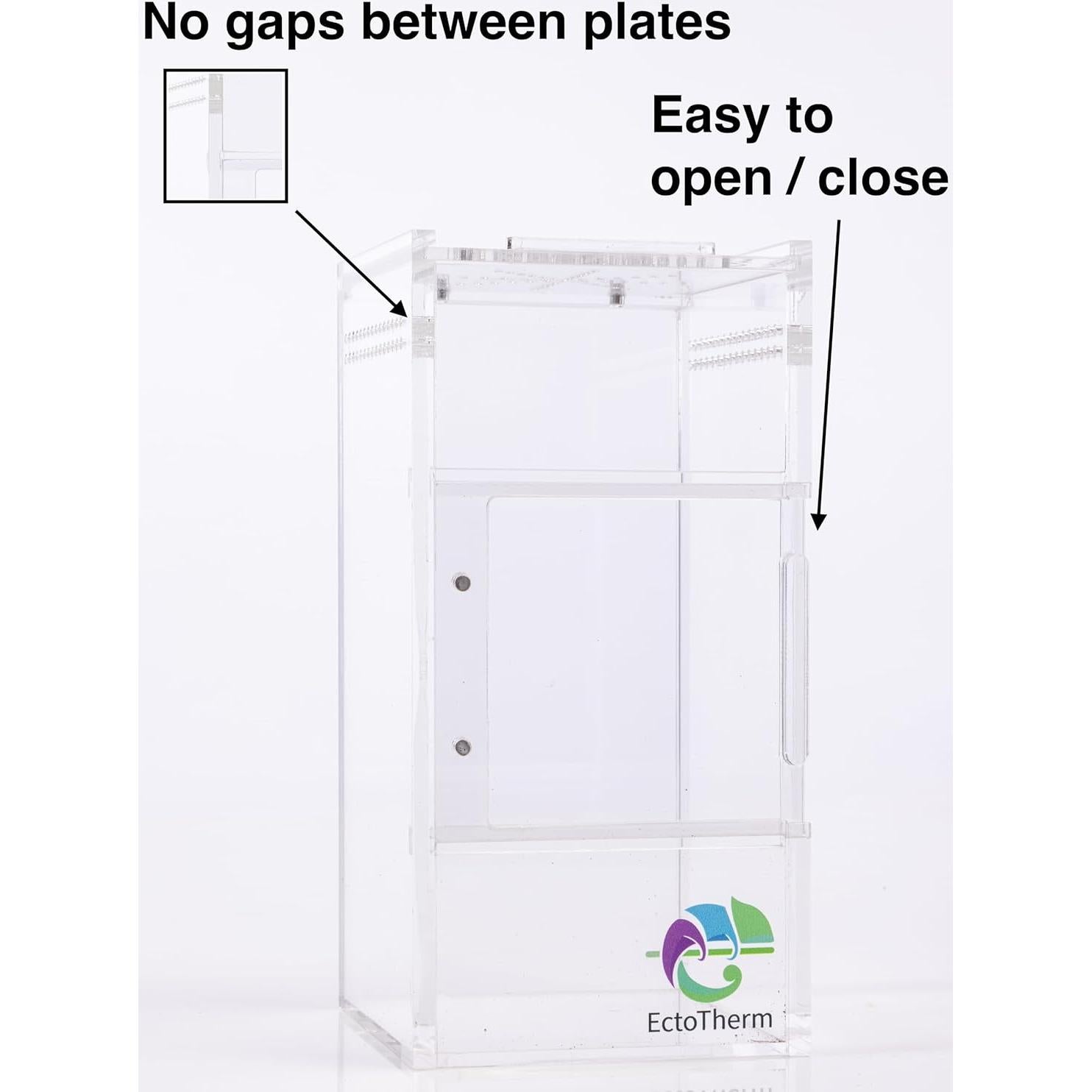 Recinto para Araña Saltadora EctoTherm 7.6x7.6x15.2cm