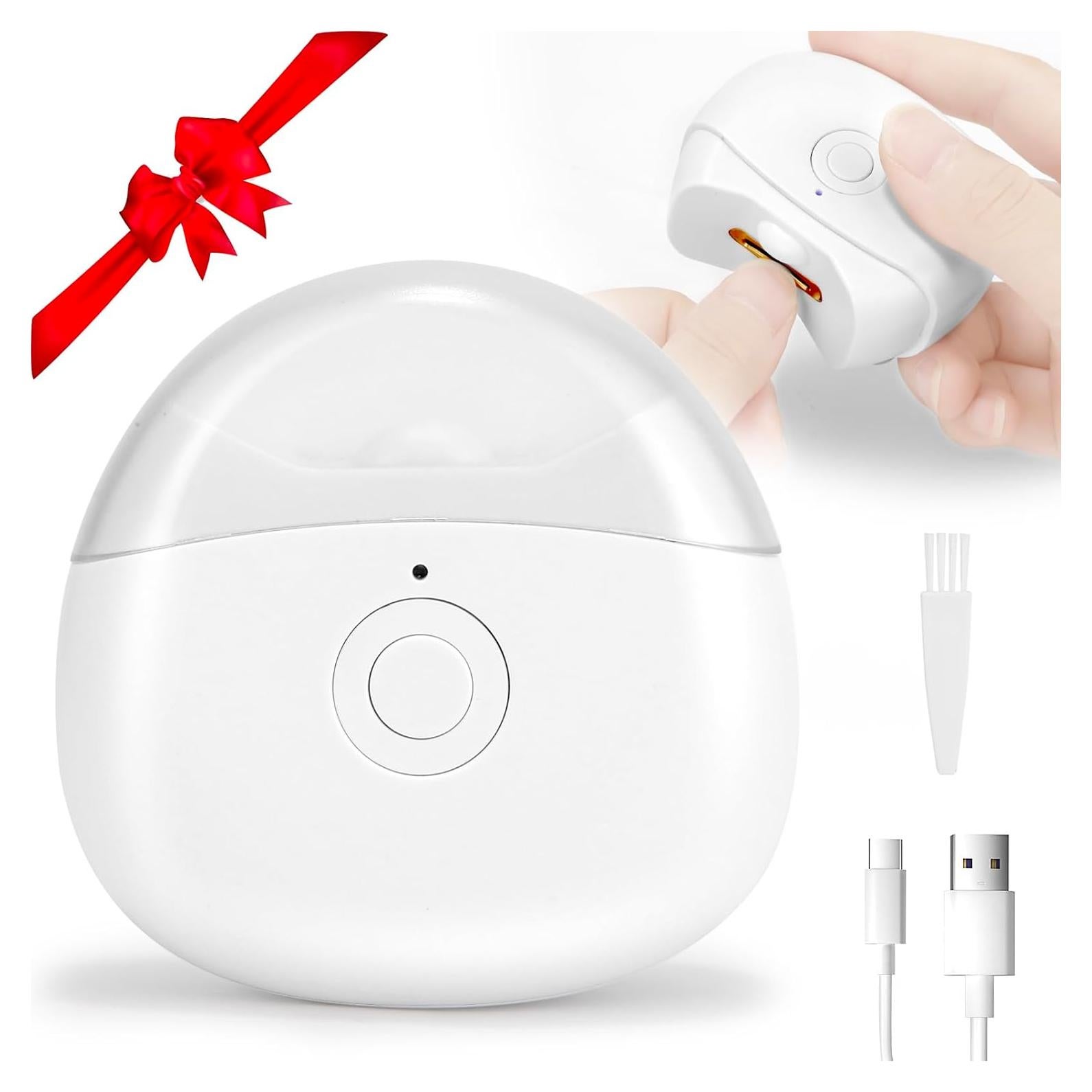 Cortador de Uñas Eléctrico YANWEI 30020 con Luz LED y 2 Velocidades