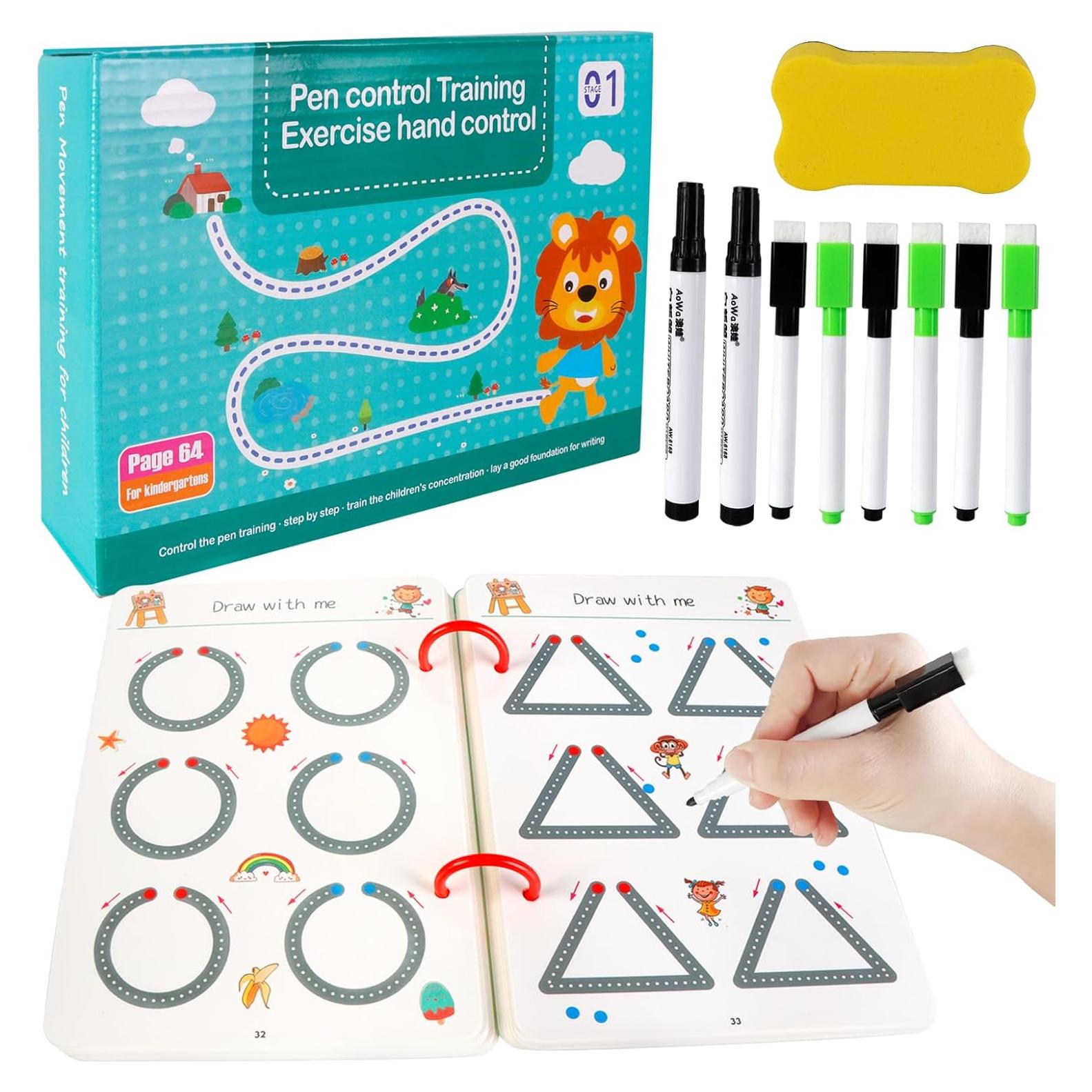 Cuaderno Reutilizable Scribble Smart Genérico Azul 64 Páginas