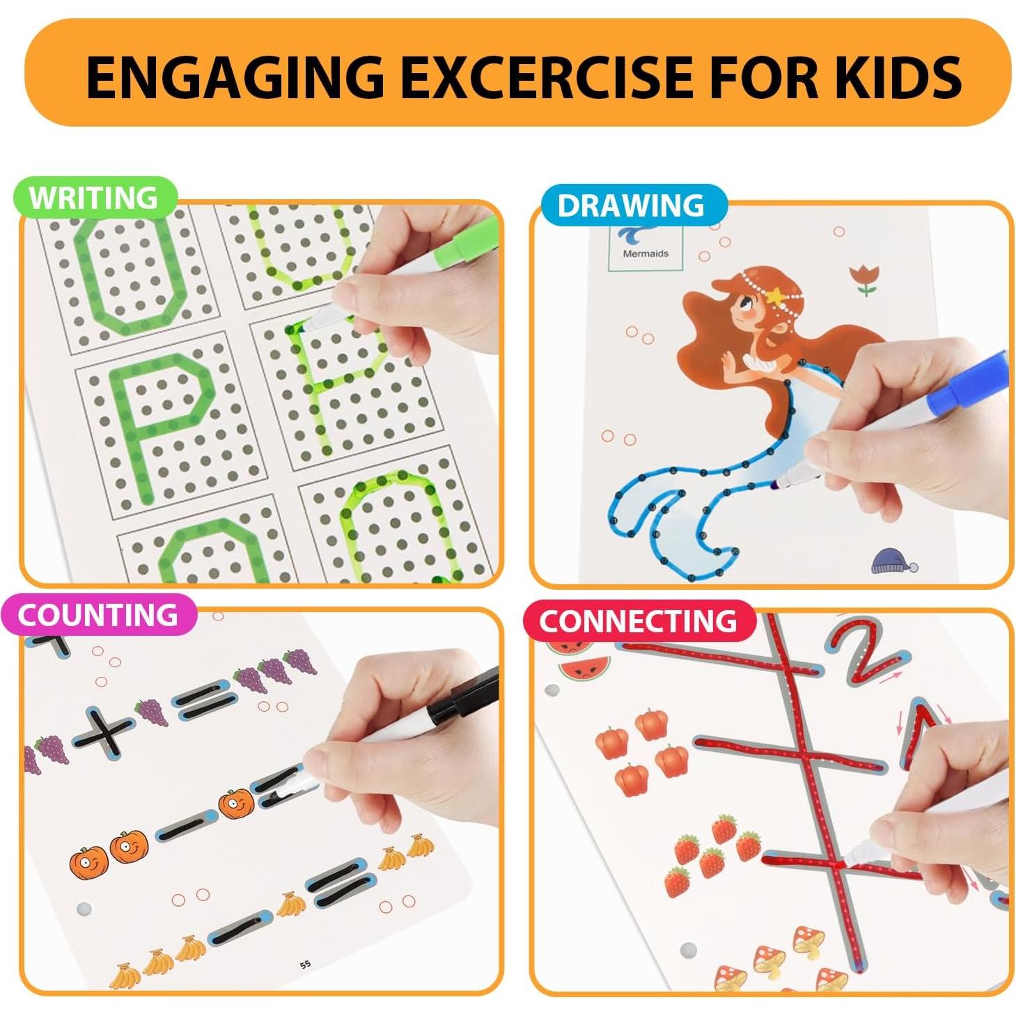 Cuaderno Reutilizable Scribble Smart Genérico Azul 64 Páginas