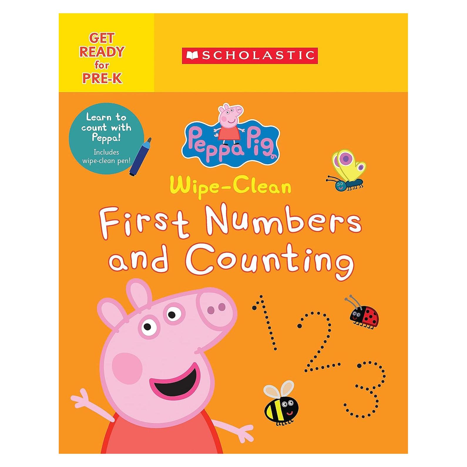Wipe-Clean First Numbers and Counting (Peppa Pig)