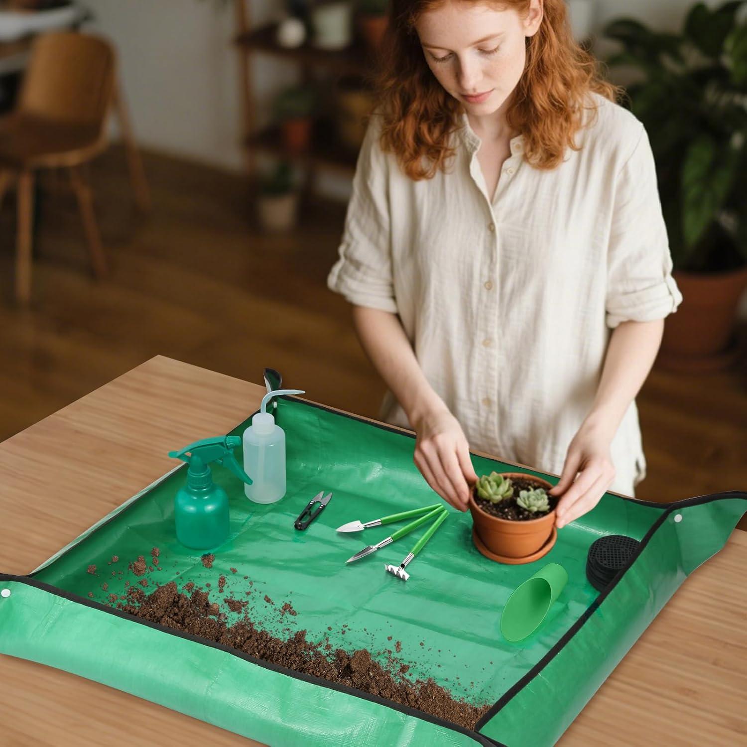 Juego de Herramientas de Jardinería Genérico 57 Piezas para Suculentas