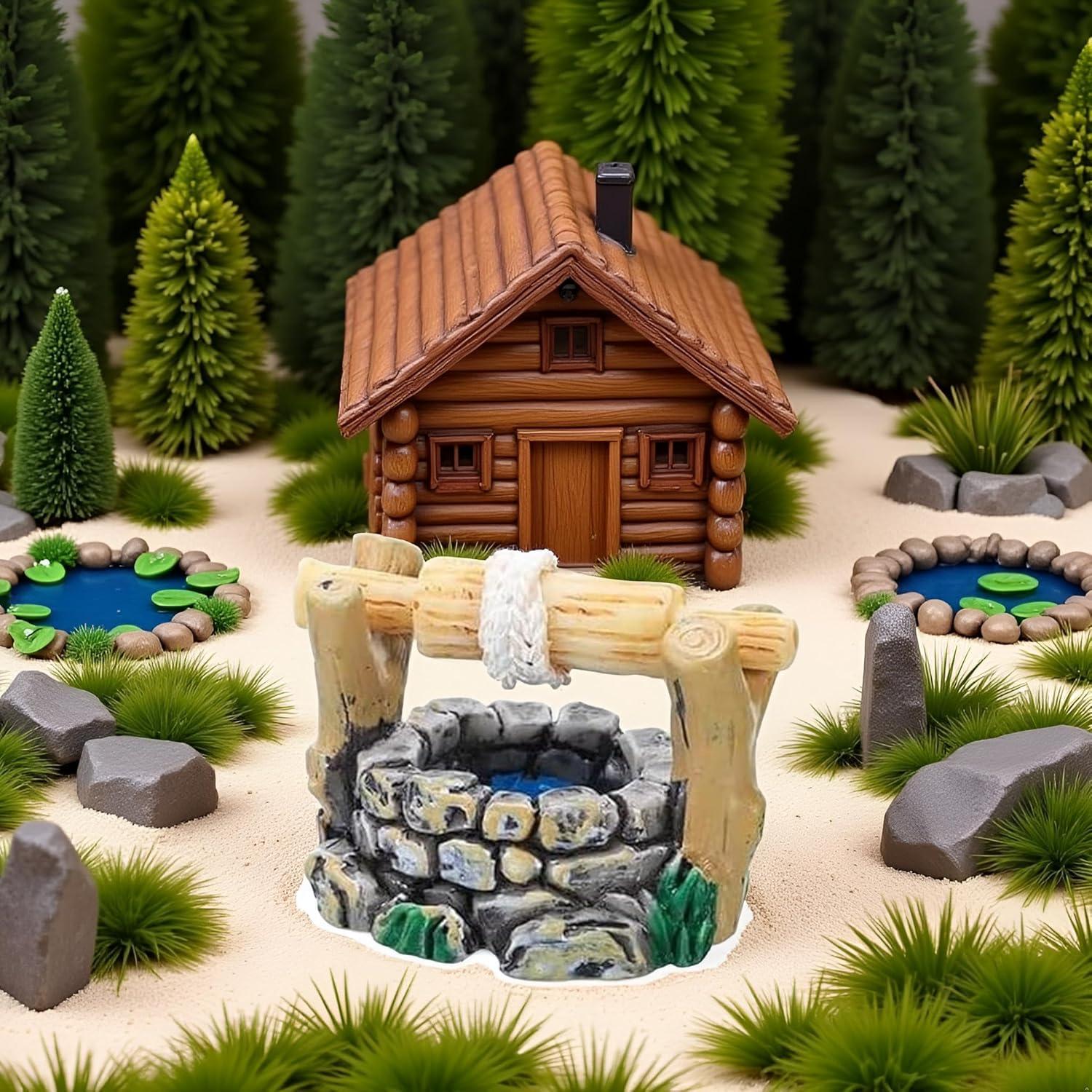 Kit de Accesorios para Jardín de Hadas ZhangyiHot - Miniaturas Decorativas