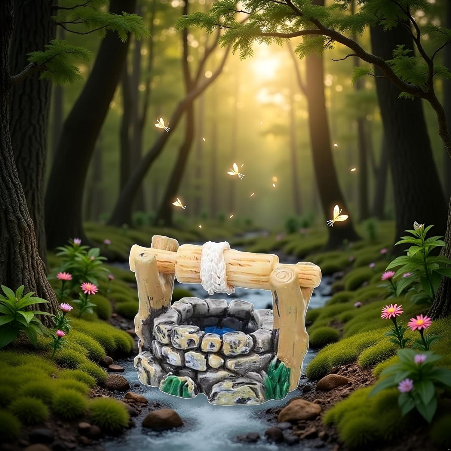 Kit de Accesorios para Jardín de Hadas ZhangyiHot - Miniaturas Decorativas