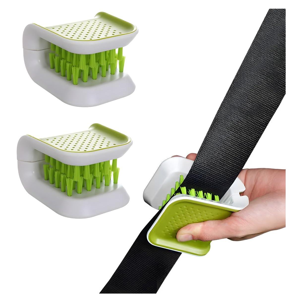 2 PCS Cepillo de Limpieza de Cinturón de Seguridad Wevdn